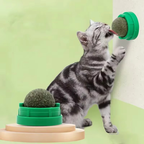 Giocattolo per gatti con erba - giocattolo,