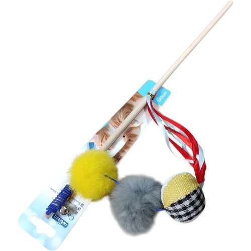 Gioco per gatti bacchetta con