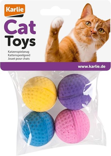 Palline per gatti 4x4 cm - palline,